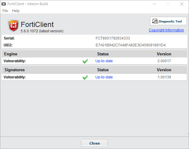 forticlient vpn installer